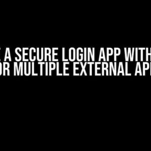 Create a Secure Login App with Auth0 for Multiple External Apps