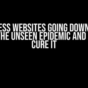 WordPress Websites Going Down Every 3 Days: The Unseen Epidemic and How to Cure It